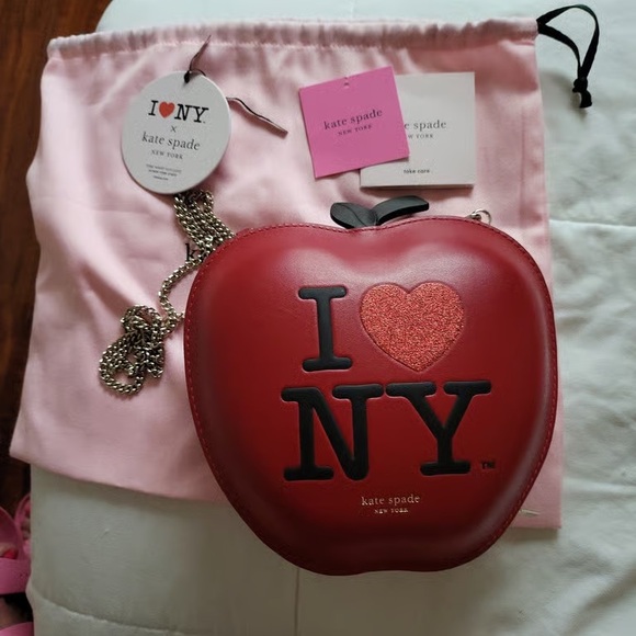 kate spade Handbags - Kate Spade Red Apple Crossbody Bag